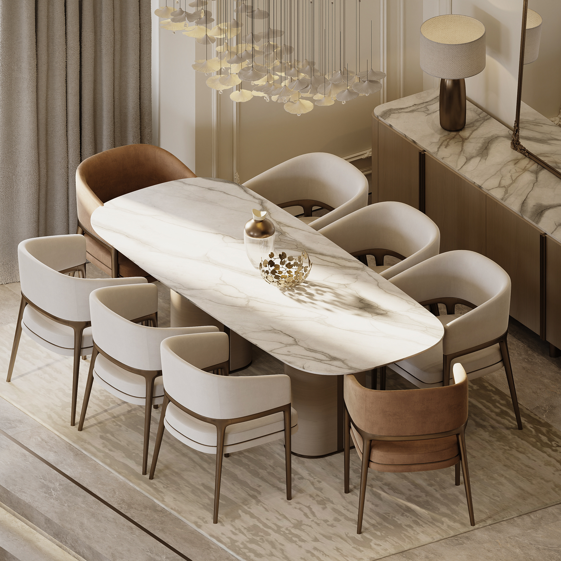 Neo-Classic (Reception&Dining room)-2