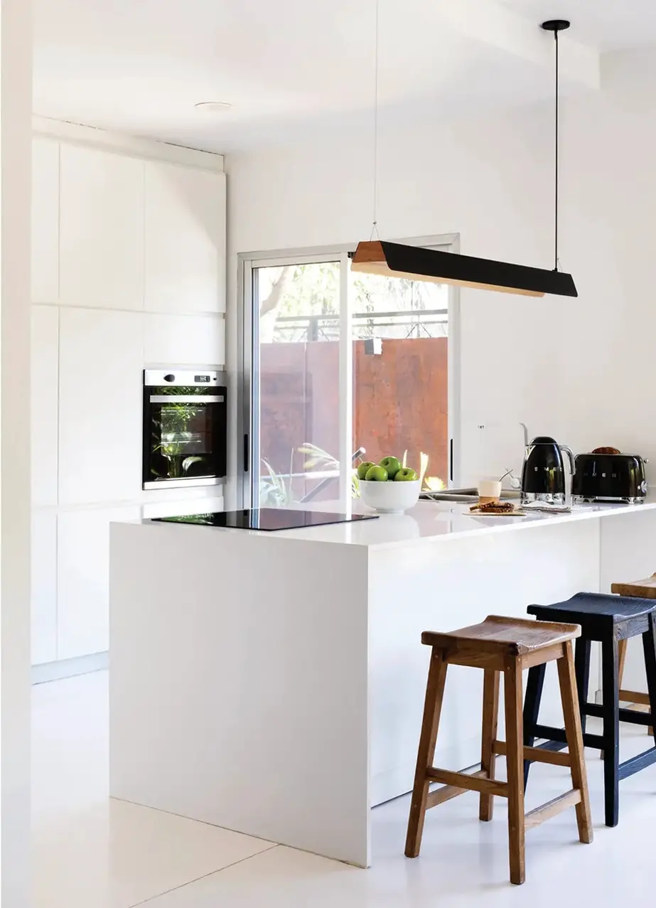 阿根廷 120 平米现代黑白混搭公寓设计-8