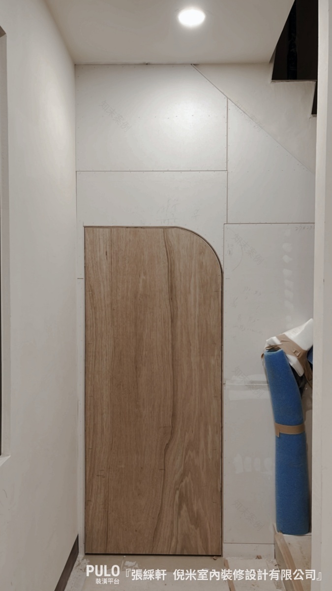 台中4层楼极简灰白色调透天居家装潢丨中国台中丨倪米室内装修设计有限公司-30