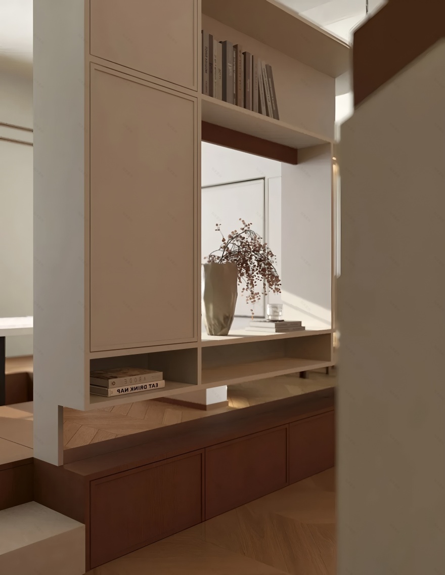 四川142m²书香门第B区丨中国内江丨宅南空间设计事务所-10