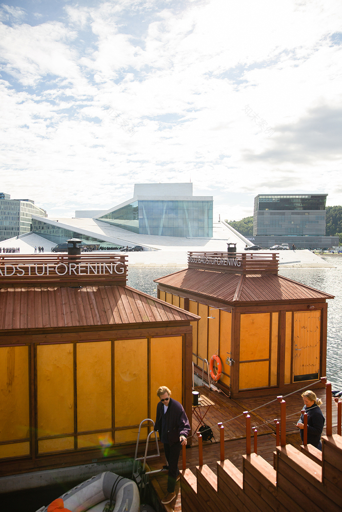 奥斯陆港湾漂浮式古堡风格浴室丨ACT!,Borhaven Arkitekter-27