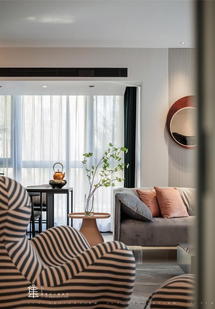 集壹设计事务所-习伟亮丨平层丨绿野清风-3