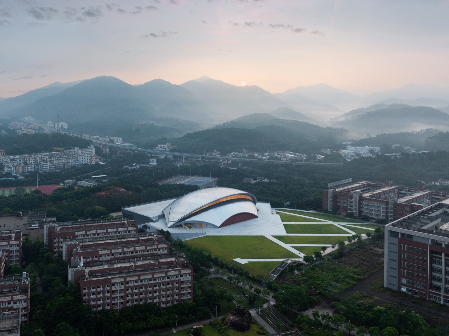 广东理工职业学院体育馆丨中国中山丨华南理工大学,江苏浩森建筑设计有限公司-6