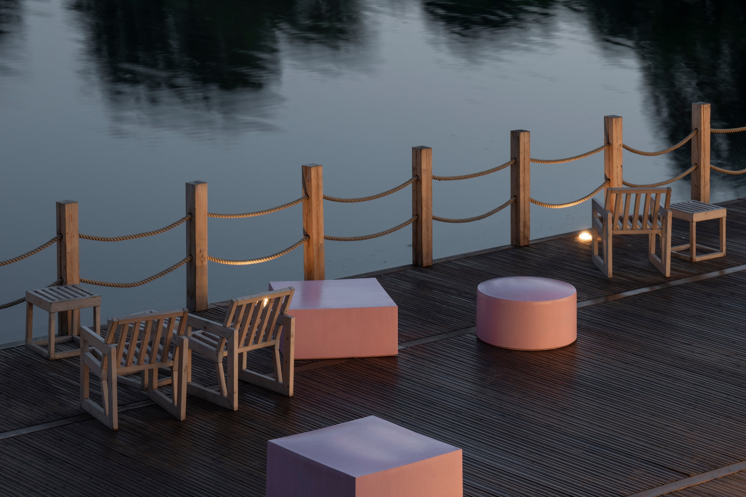 芭比海滩,起伏的城市海滩丨俄罗斯莫斯科丨Basis architectural bureau-30