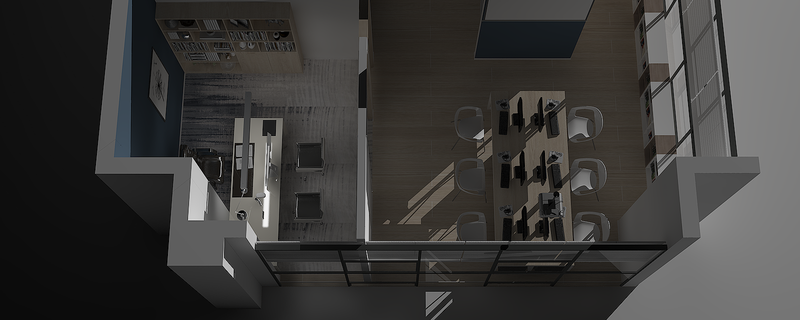 盐城市装修公司办公室设计-7