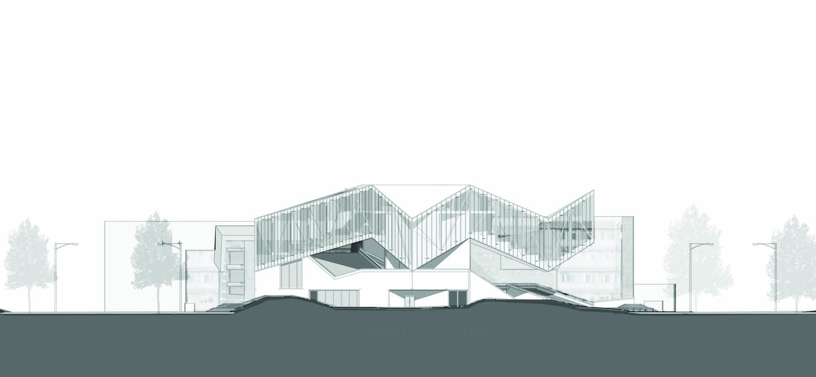 韩国松岛中央图书馆丨JDAP Design  Architecture  Planning-20