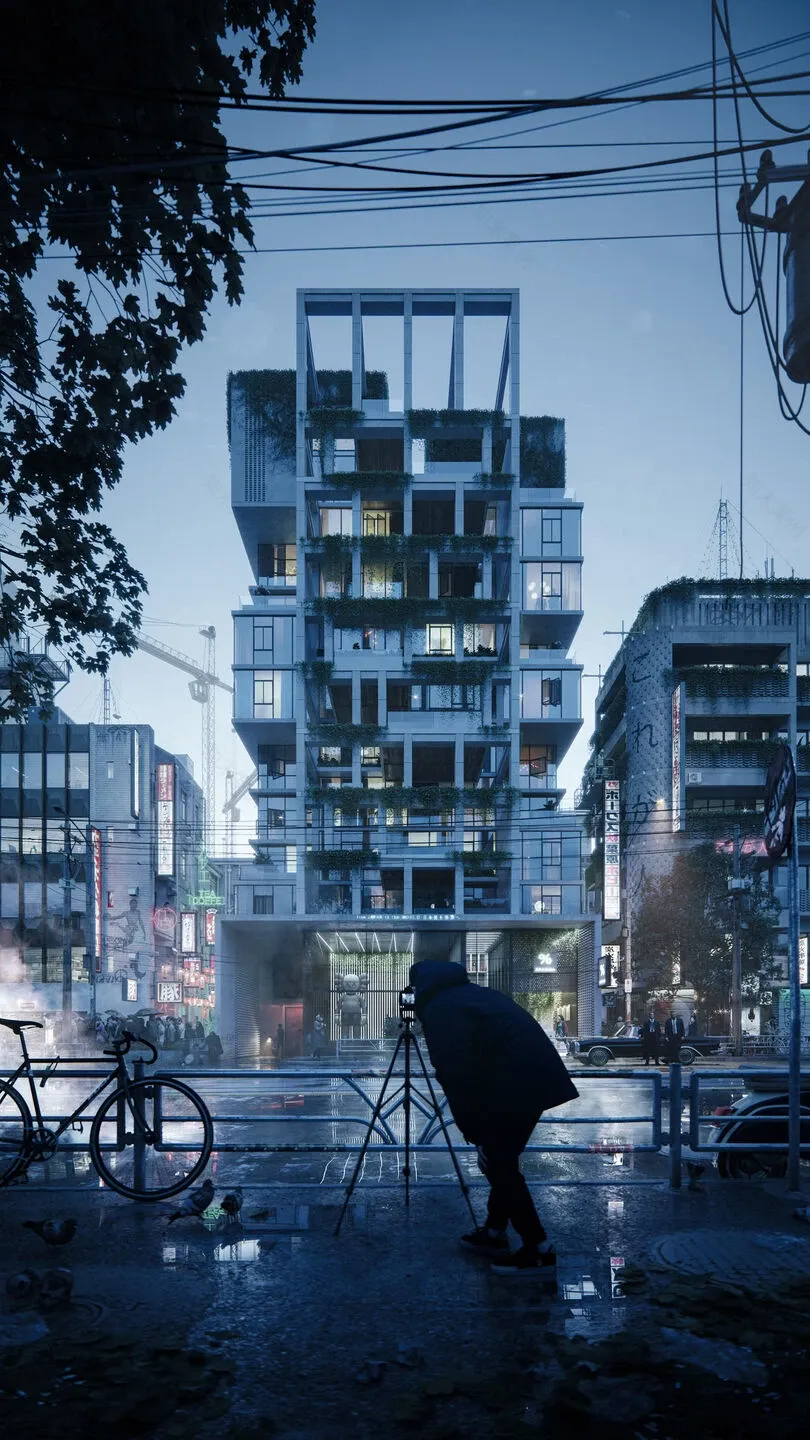 东京塔公寓丨日本东京丨Lunas-18