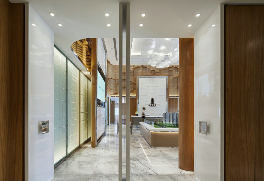 上海颐居装饰设计 · 御兰雅苑售楼处-5