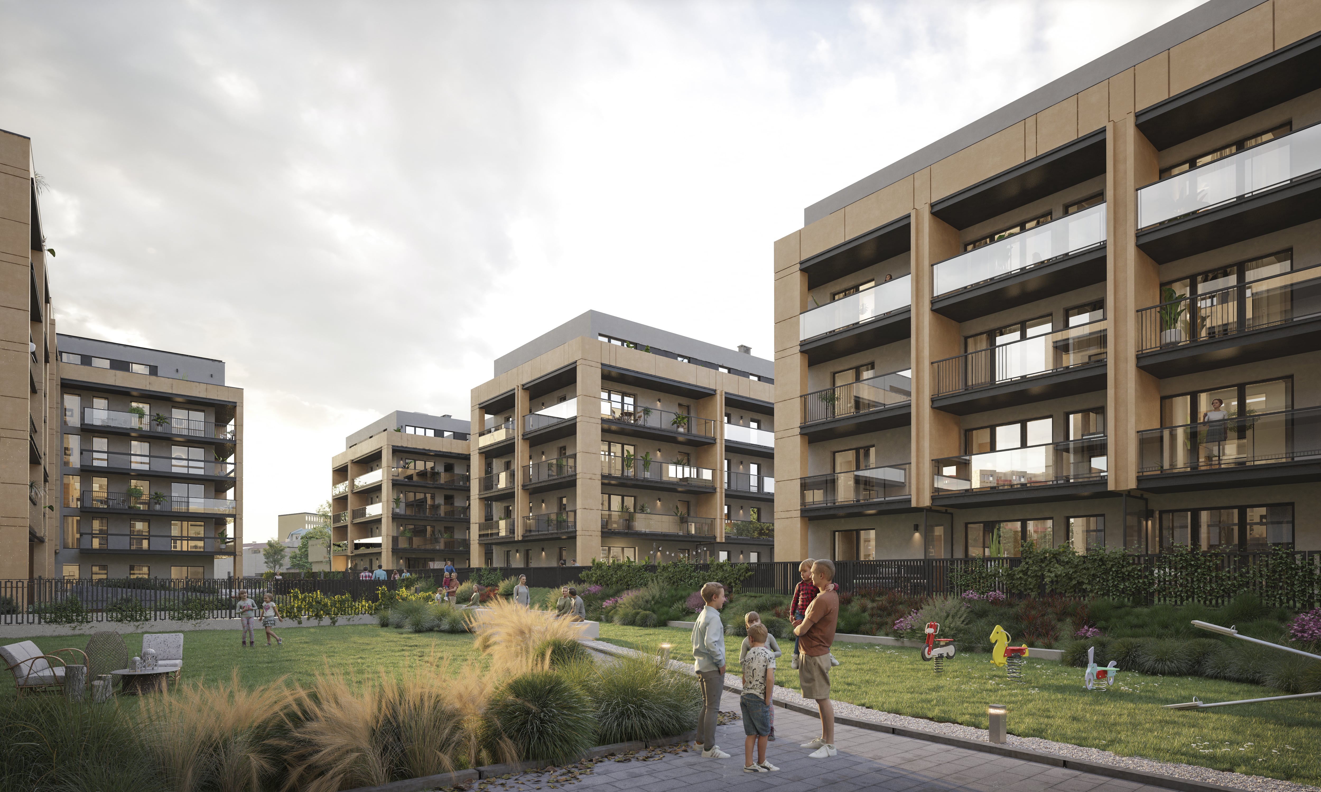 Legionów 住宅区丨波兰凯尔采丨Wizmaxstudio-10