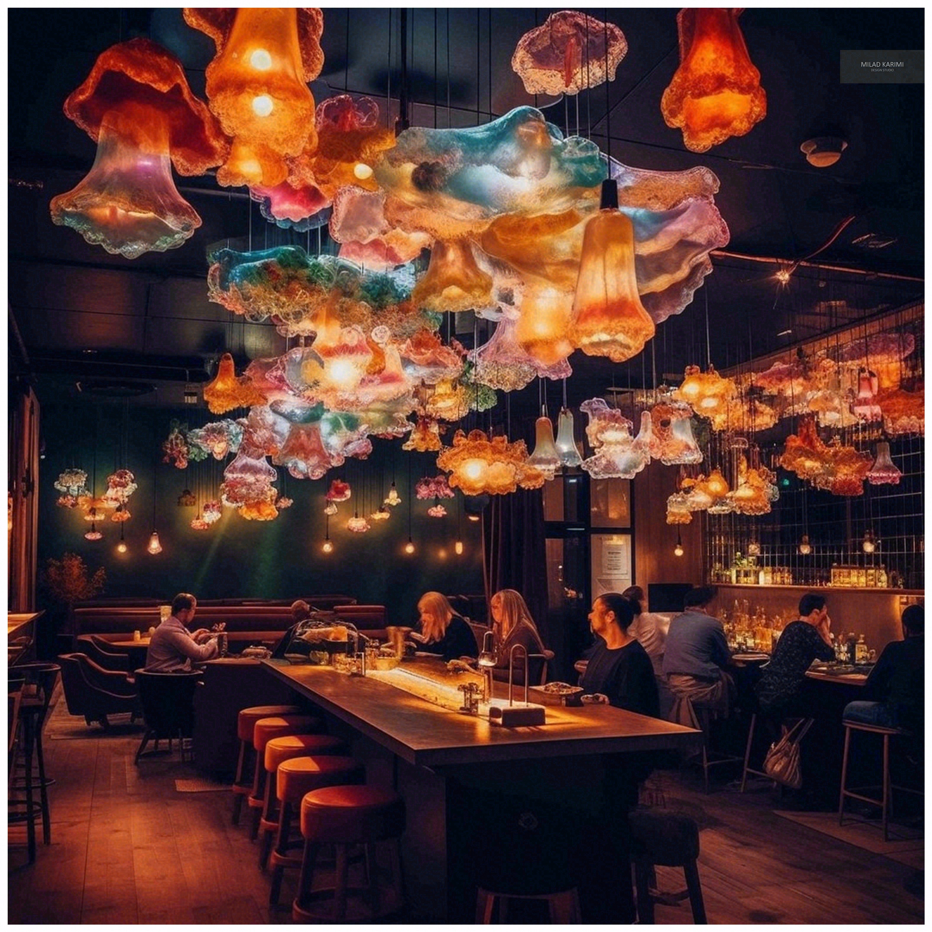 Colorful Mushrooms in Interior Design Part 01-5