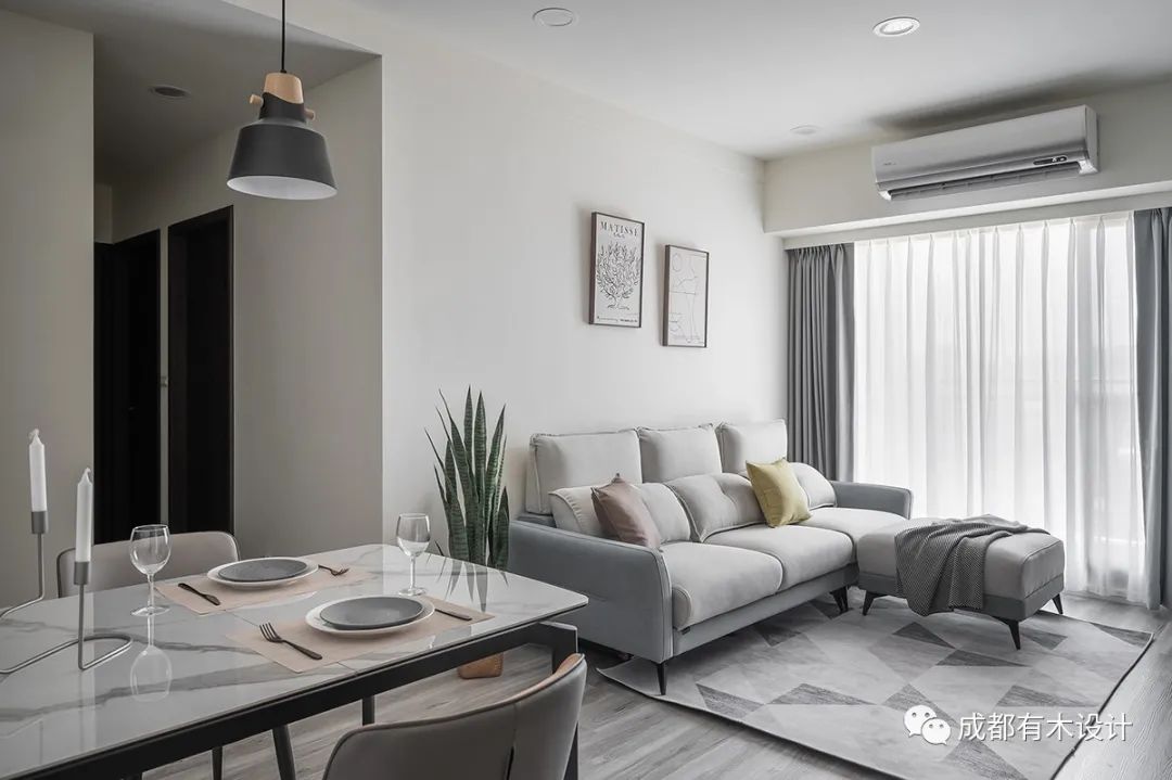 2023 年现代风微侘寂感住所设计典范丨欧德-25