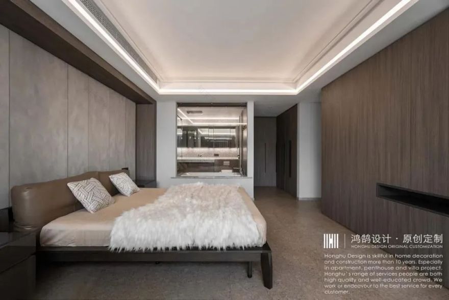 梵调 | 三代同堂的 230 平现代简约之家-52