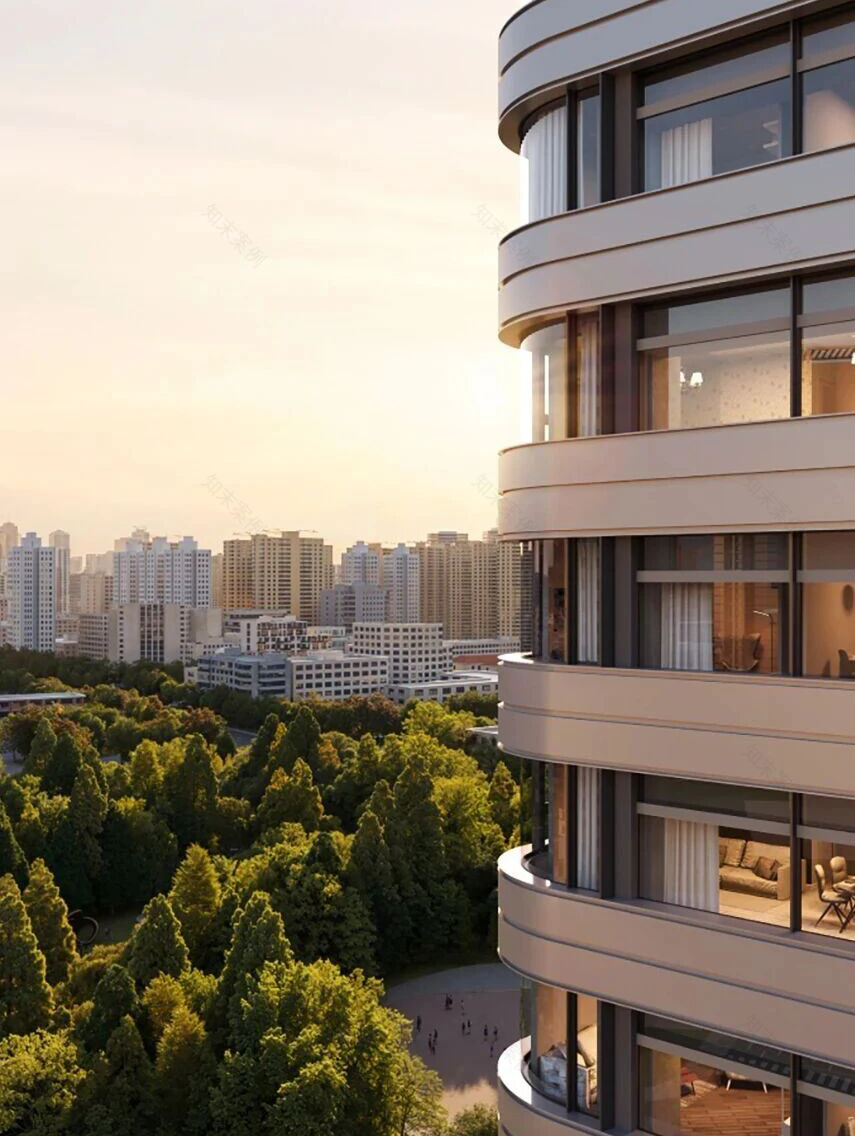 上海静安傲舍云境楼王样板间丨中国上海丨无间设计-12