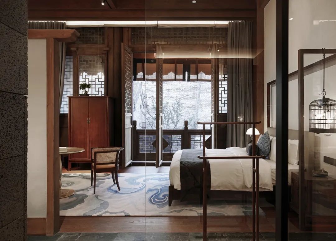 《西厢记》戏曲元素融入民宿设计,打造暧昧空间-113