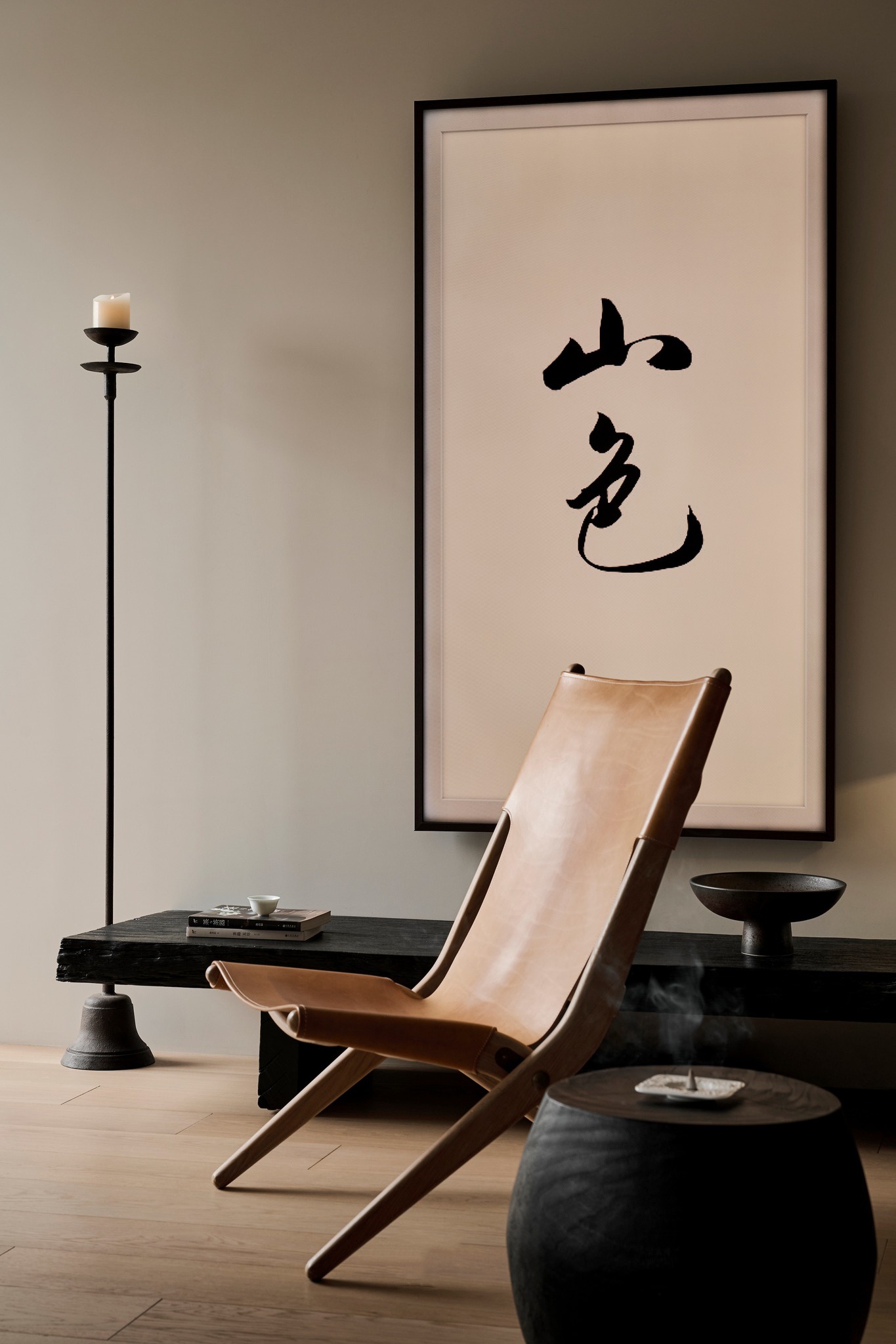 参色 · 台湾四口之家的极简栖居丨中国台北丨璞沃空间设计-15