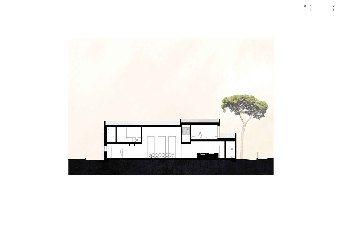 葡萄牙特罗亚绿意盎然的家庭住宅-65