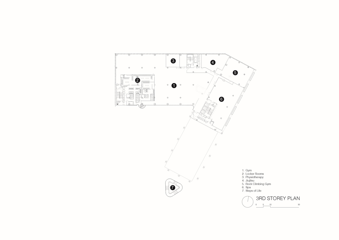 
张扬独特让人联想到健身运动并从中受到启发的会所设计 - 戈者设计 | 戈者设计-10