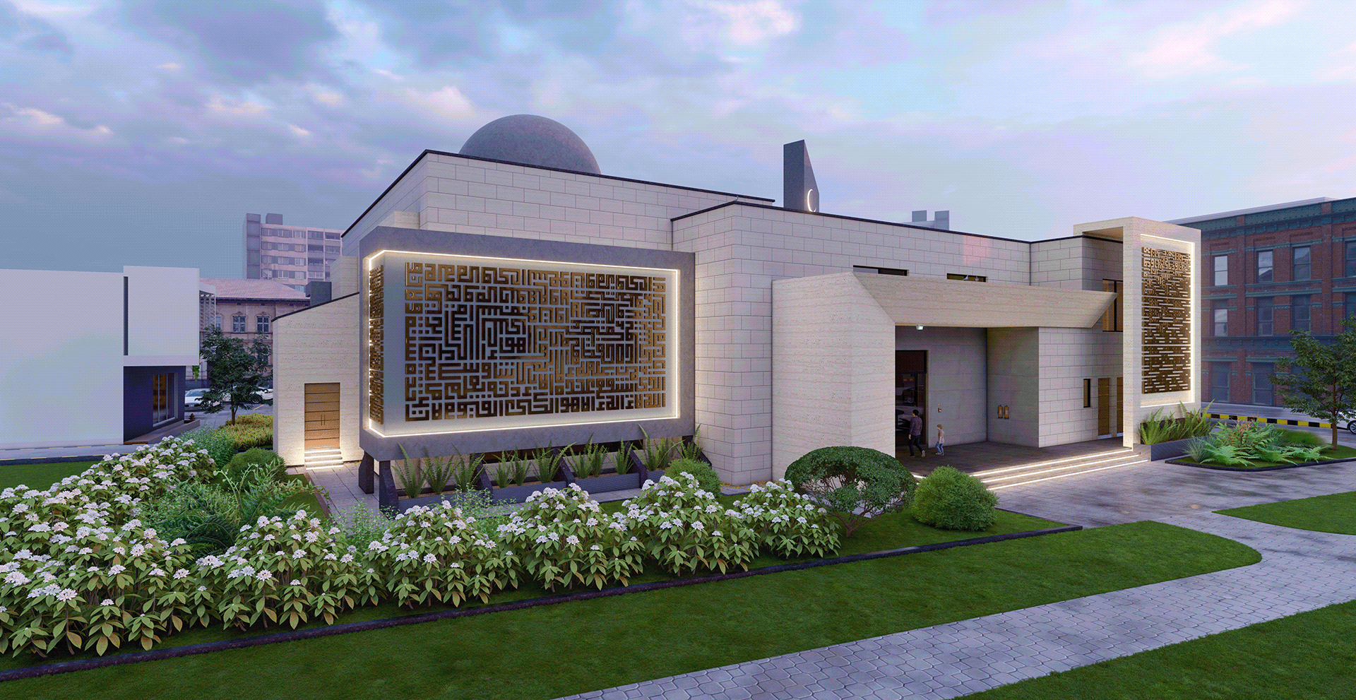 4 Kanal 2000 Yards Modern Masjid-7