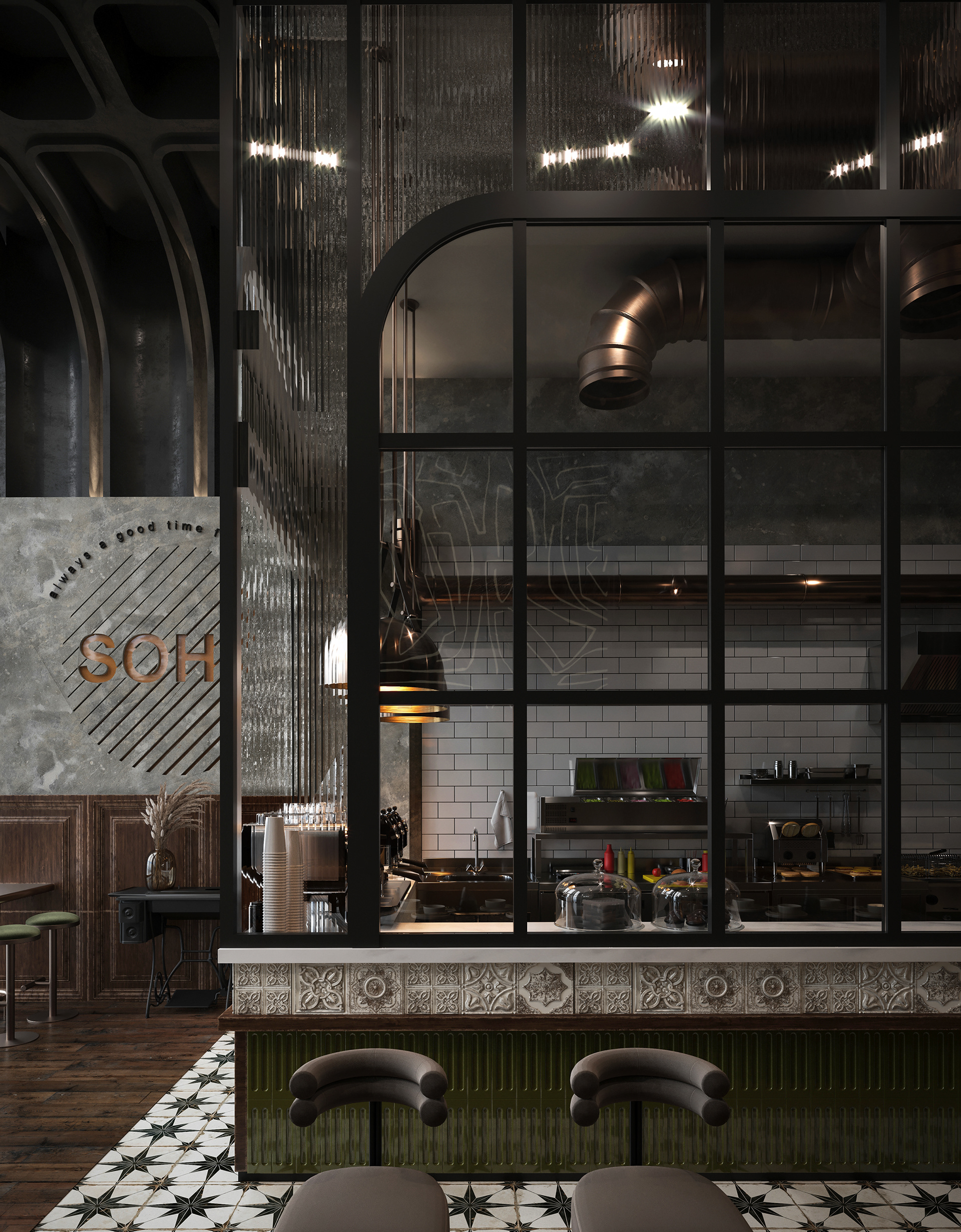 SOHO汉堡餐厅丨沙特阿拉伯-4