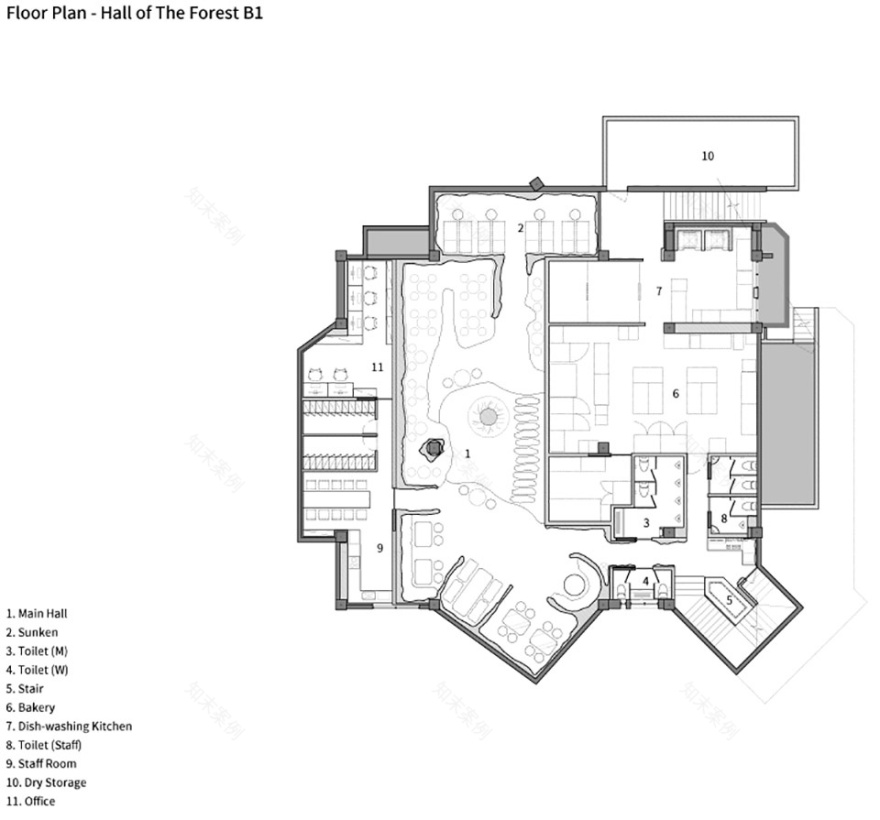 韩国 MADE LIM 品牌空间 | 历史建筑改造的现代森林秘境-70