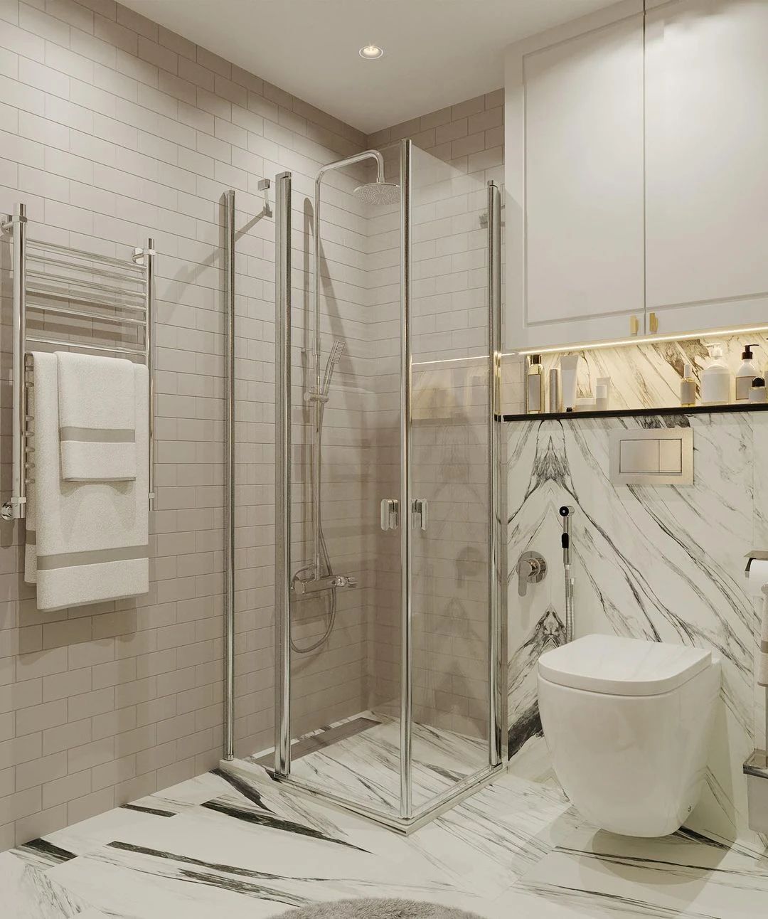 独居女孩的 34㎡公寓设计丨Alinasulina-11