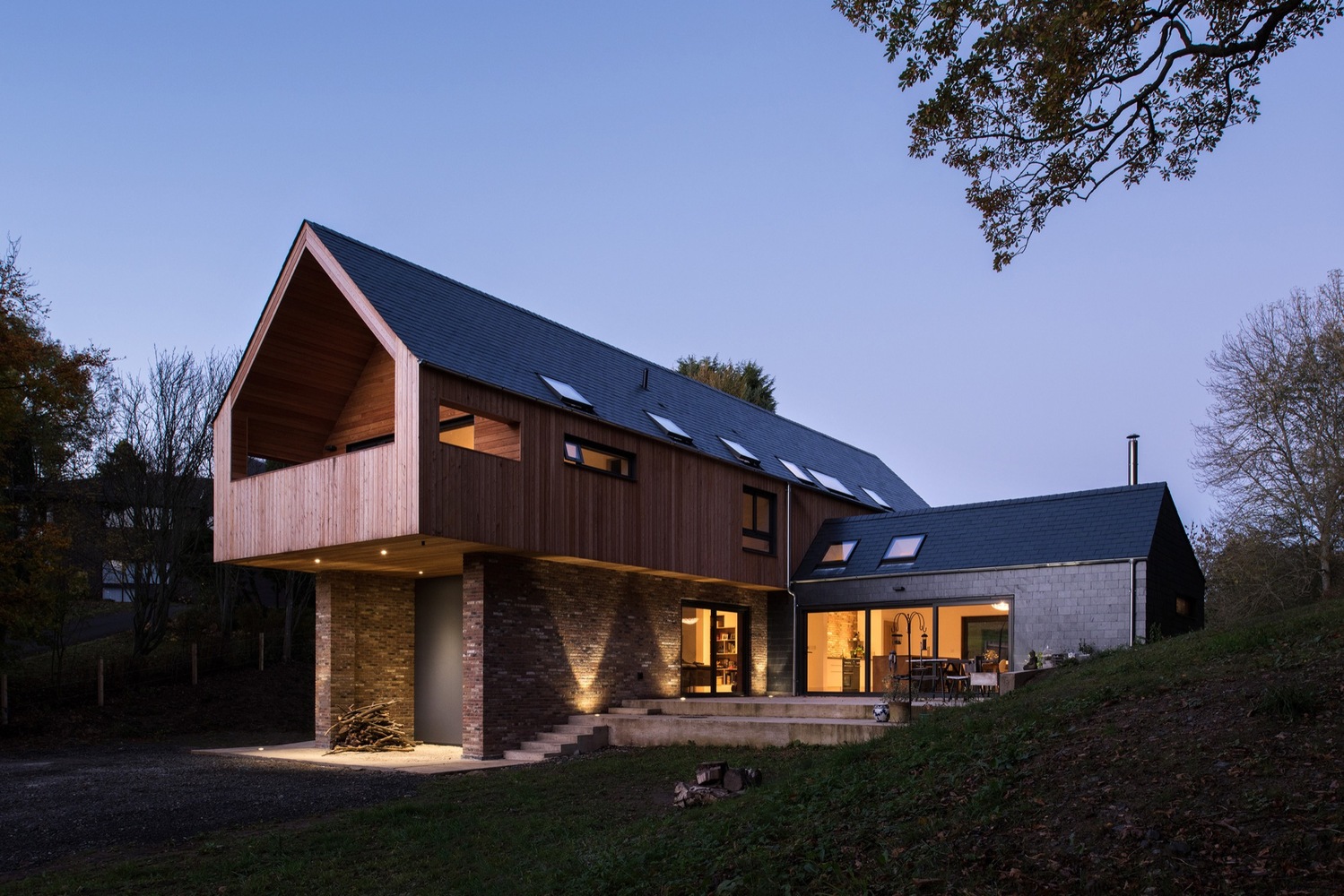 英国莫佩斯市郊林地隐秘之家-58