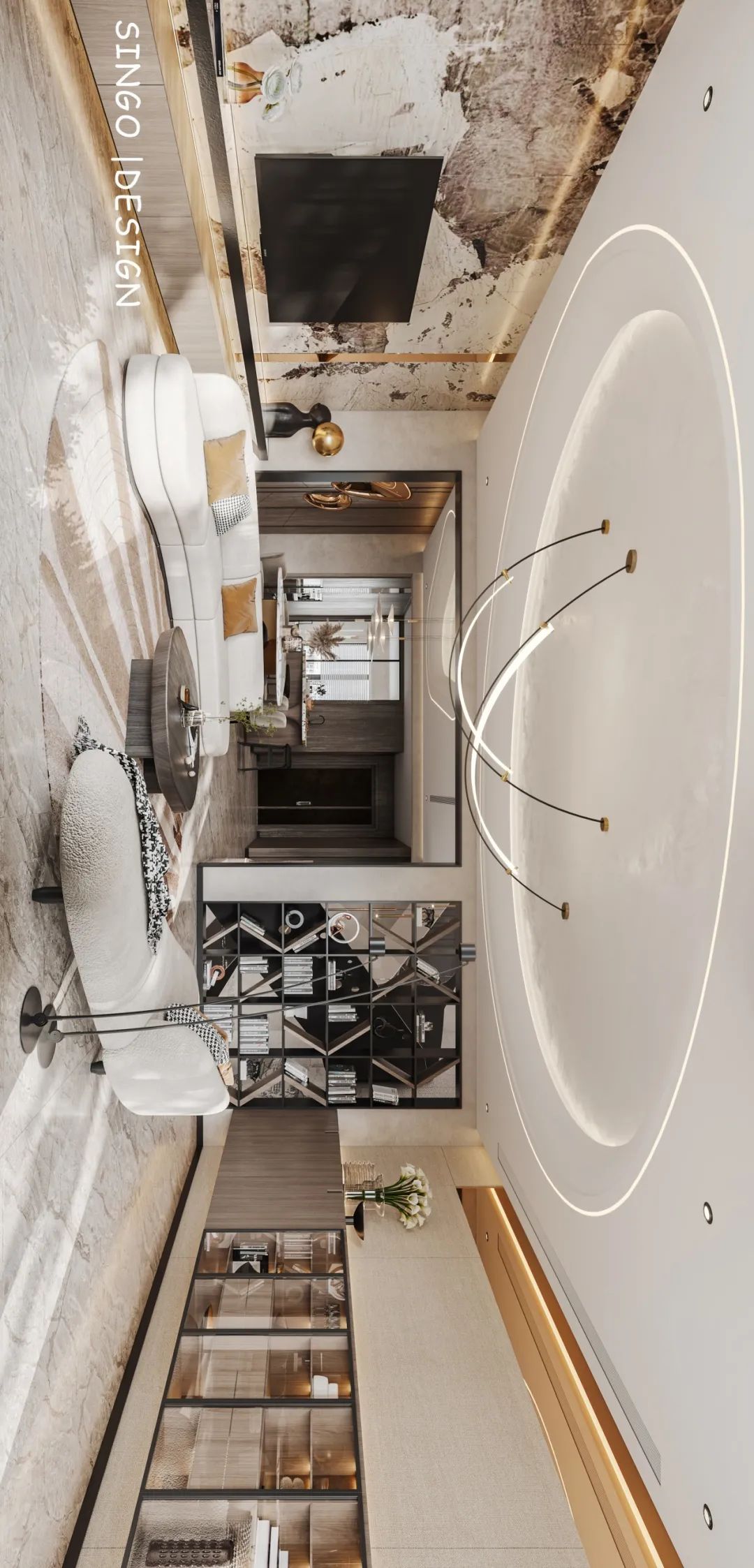 上海 500㎡现代前卫别墅设计-23