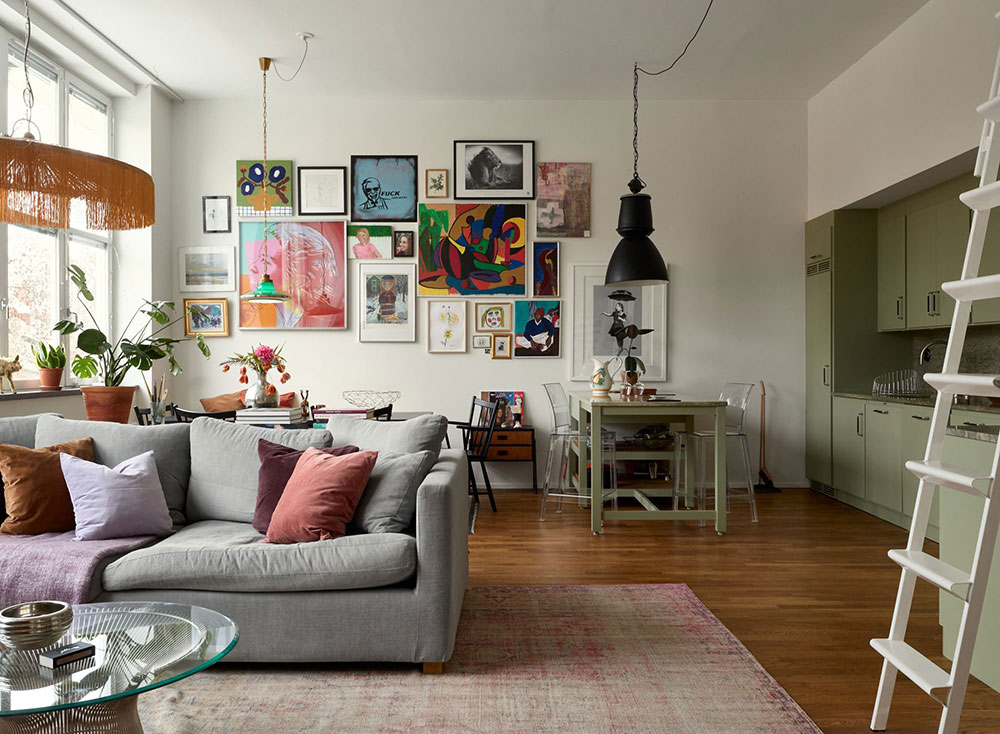 斯德哥尔摩前邮局改造的活力阁楼公寓-3