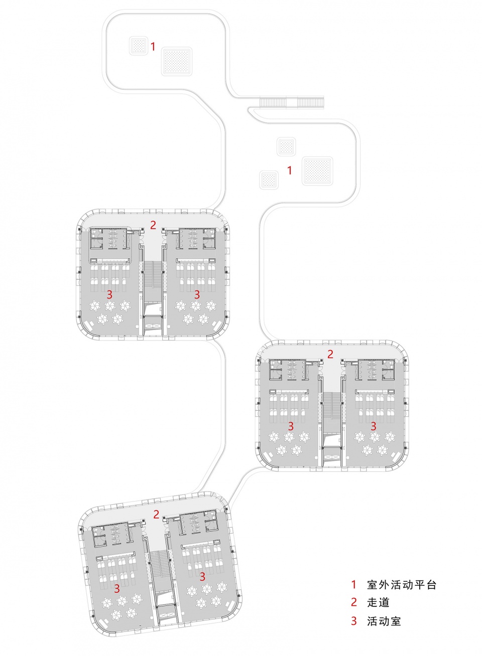 杭州滨江区东方郡幼儿园 | 分散布局创造活力空间-83