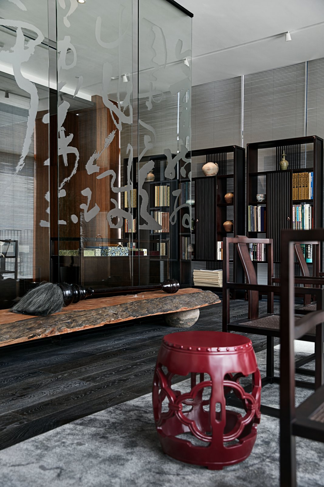 林邦德书法工作室『一散堂』 | 现代简约与传统书法的完美融合-2