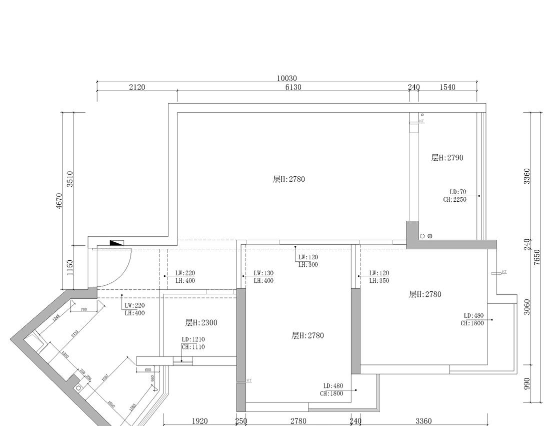 清新日式原木平层改造-0