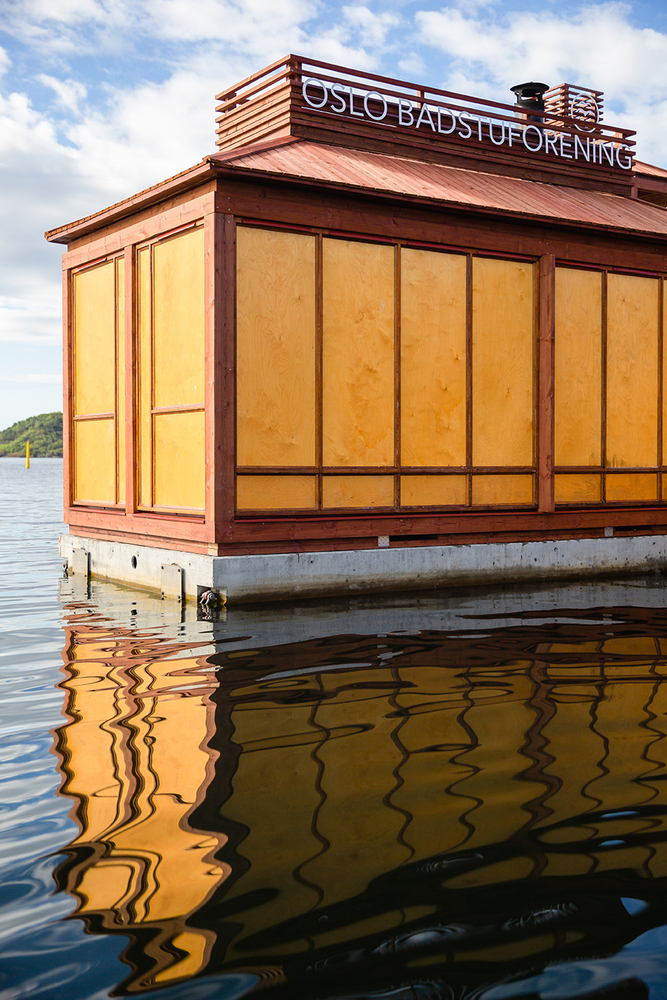 奥斯陆港湾漂浮式古堡风格浴室丨ACT!,Borhaven Arkitekter-22