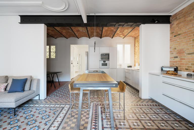 现代主义工业风公寓全面改造丨西班牙巴塞罗那丨vilablanch室内建筑工作室-17