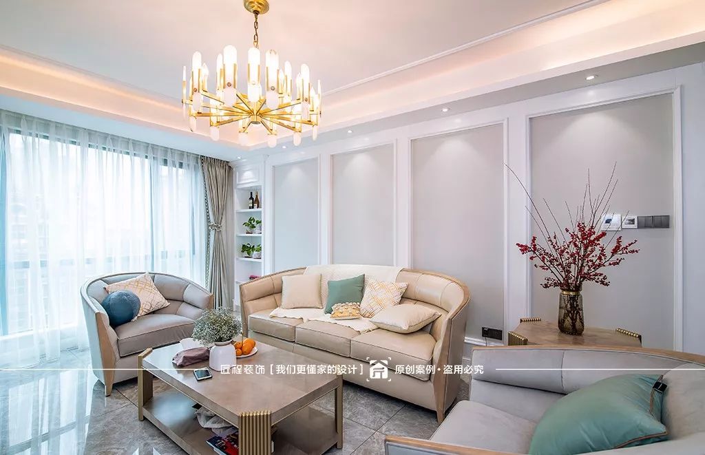 《金洋十方庭》122㎡现代轻奢家居,优雅与实用的完美结合-27