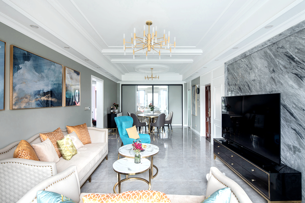 万科悦湾洋房设计案例丨重庆兄弟装饰公司-8