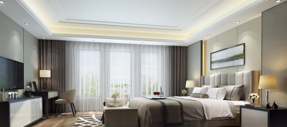 
唯米设计——现代轻奢别墅1 -4