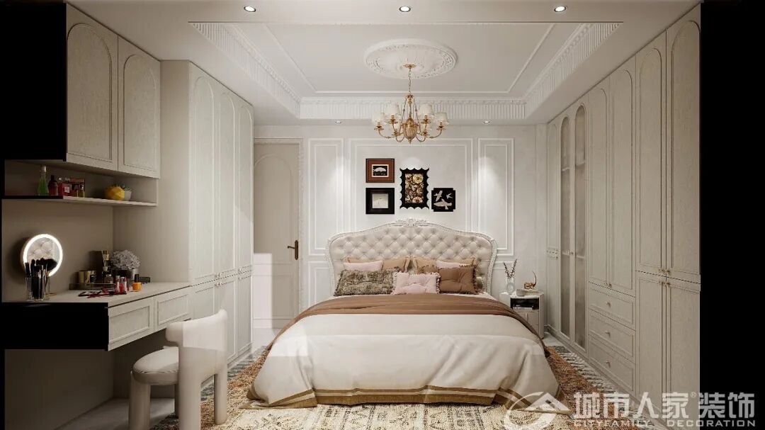 城市人家||翡丽郡府117平方，欧式奢华的空间演绎-15