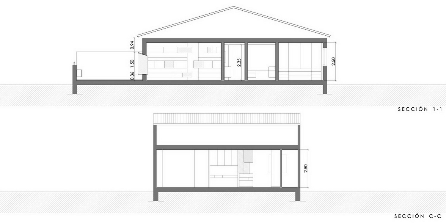 西班牙瓦伦西亚木制阁楼——活力橙色点亮生活空间-23