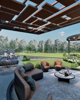 棕榈山住宅区联排别墅