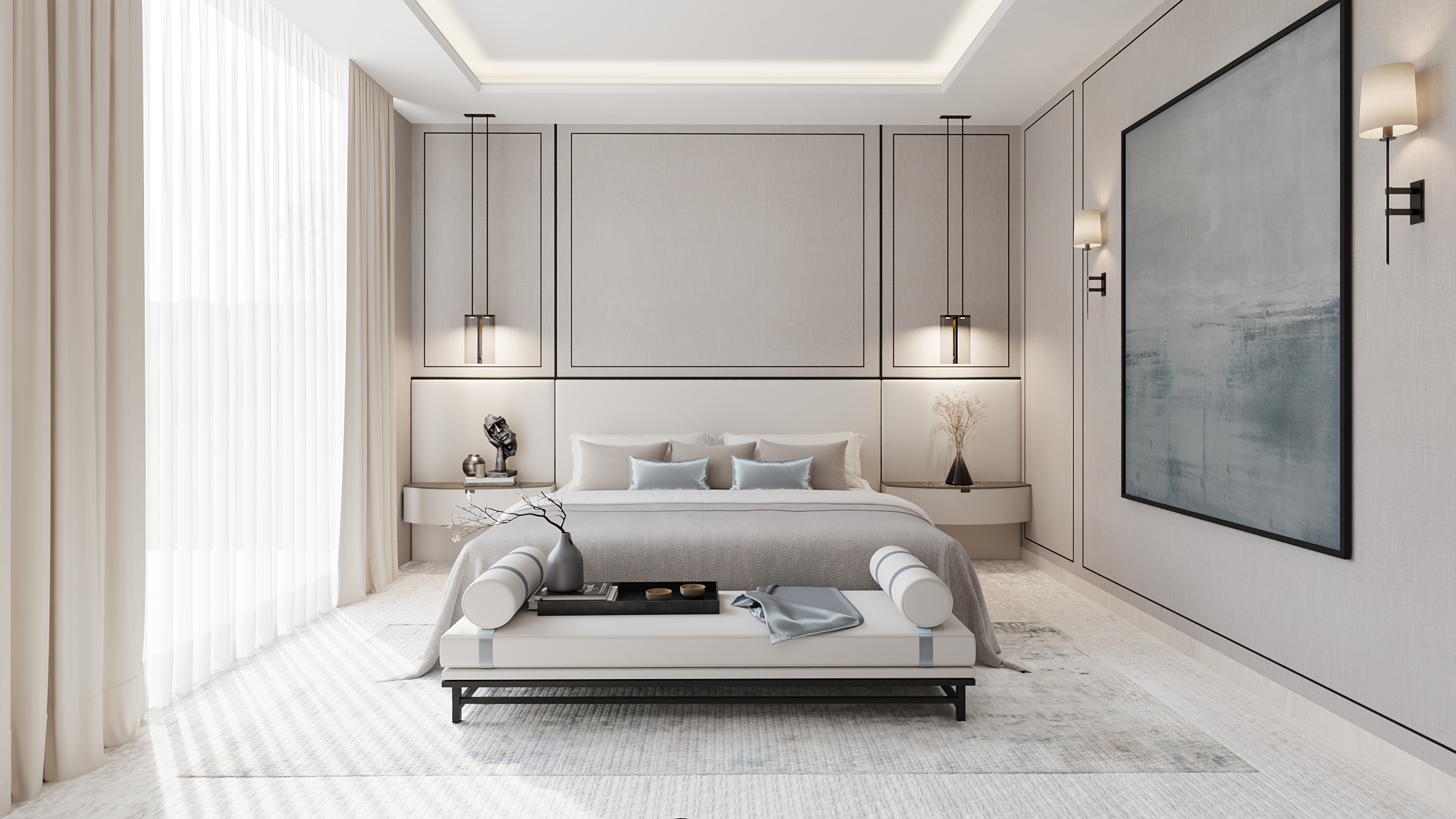 Luxury Bedroom - Square Meter-1