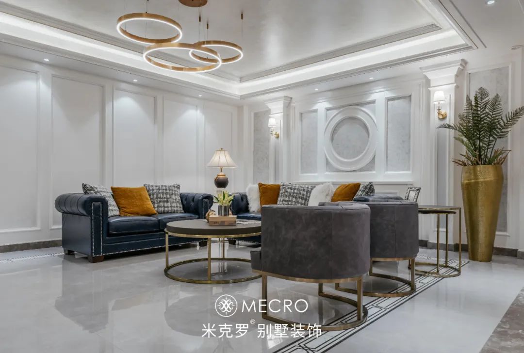 融创·桃花源 650㎡简欧别墅设计丨米克罗别墅装饰-15