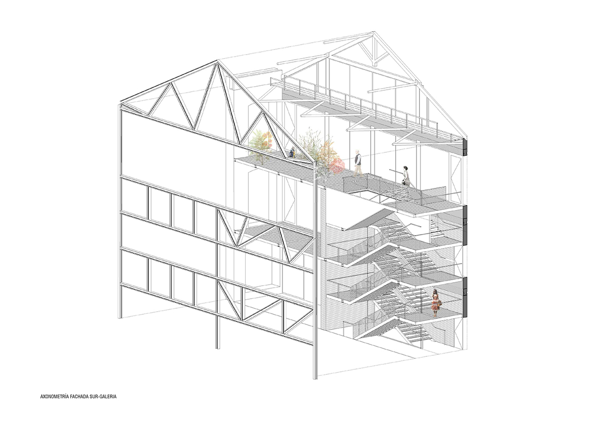 巴塞罗那旧厂房变身图书馆 | 融合历史与现代的创意设计-24