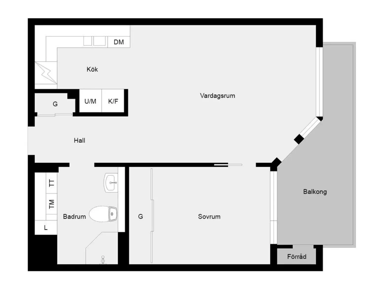 47m2 瑞典 Nacka 温馨海滨公寓-19