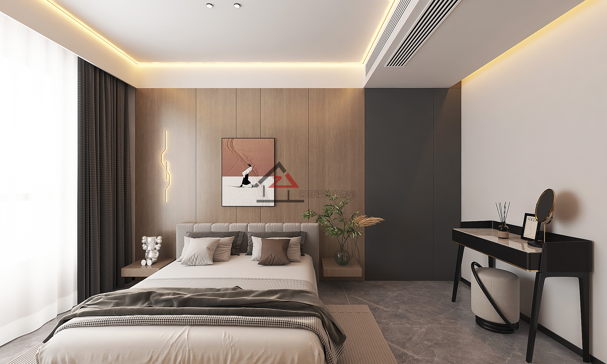 148现代简约跃层-8