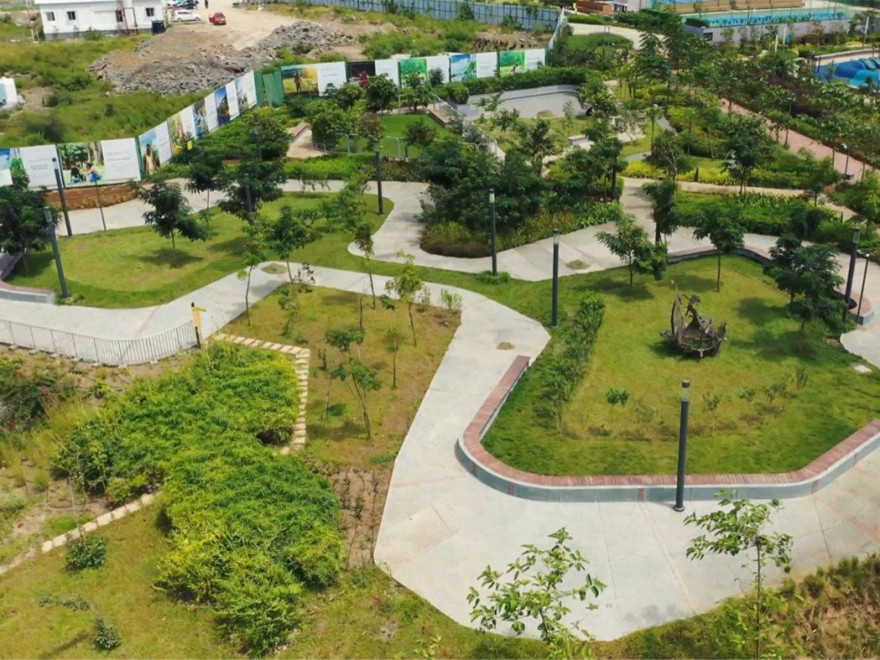 印度戈德雷吉河山中央绿地丨不详-1