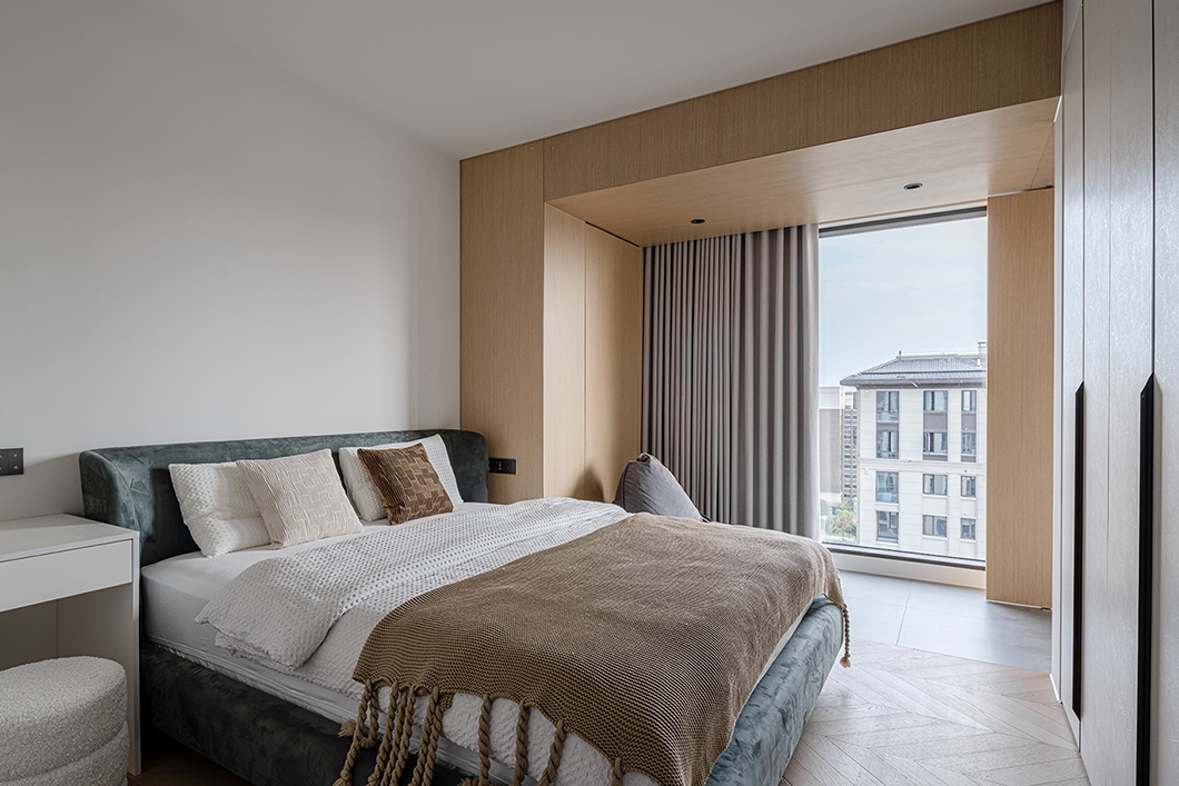 暖色原木风 · 义乌蒲荷花苑住宅设计-26