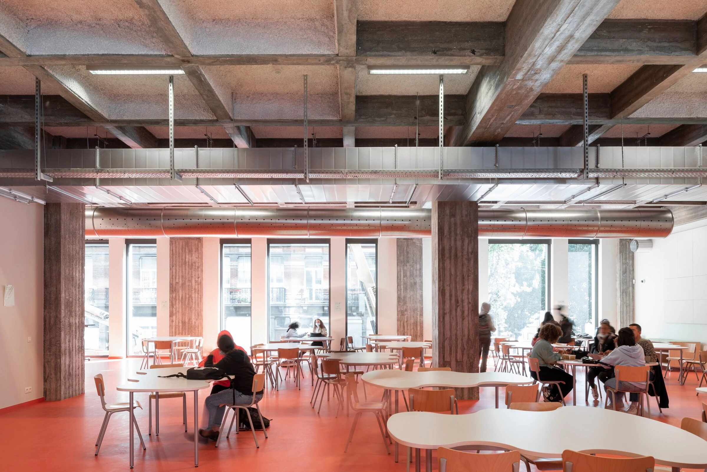 圣米歇尔莫伦贝克学校校园丨比利时-20