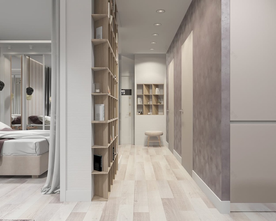 新莫斯科公社村的53平现代风单身公寓设计丨俄罗斯莫斯科-31