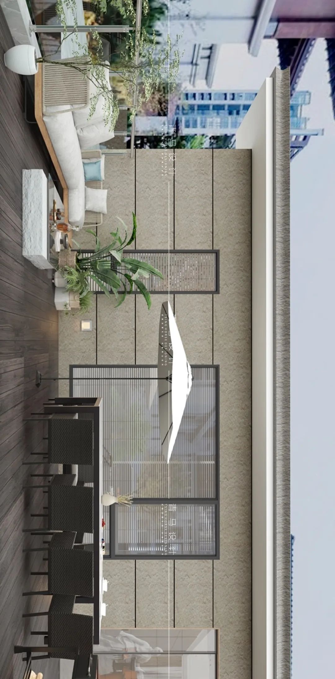 中南紫云集顶跃现代轻奢空间丨青马别墅空间设计-64