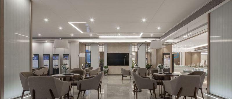 重庆融创春晖十里售楼部样板房 | 现代东方美学融合之作-25